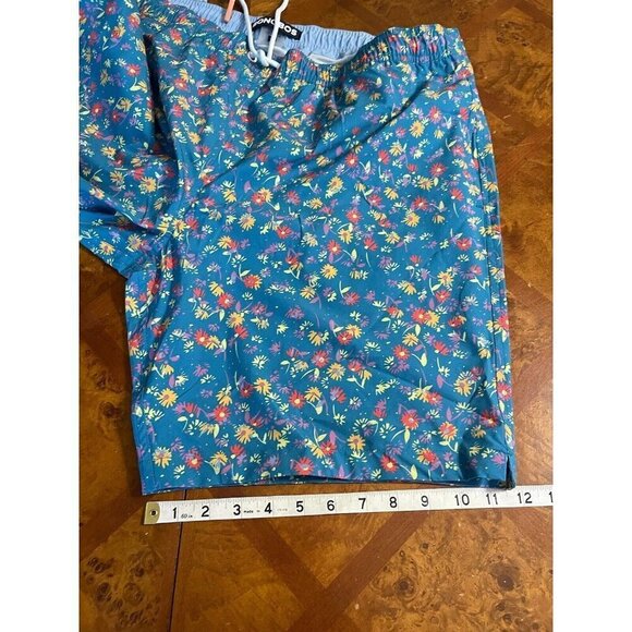 Bonobos Riviera Recycled Swim Trunks Men's Shorts Floral Storm Printed Size XL - Picture 6 of 7